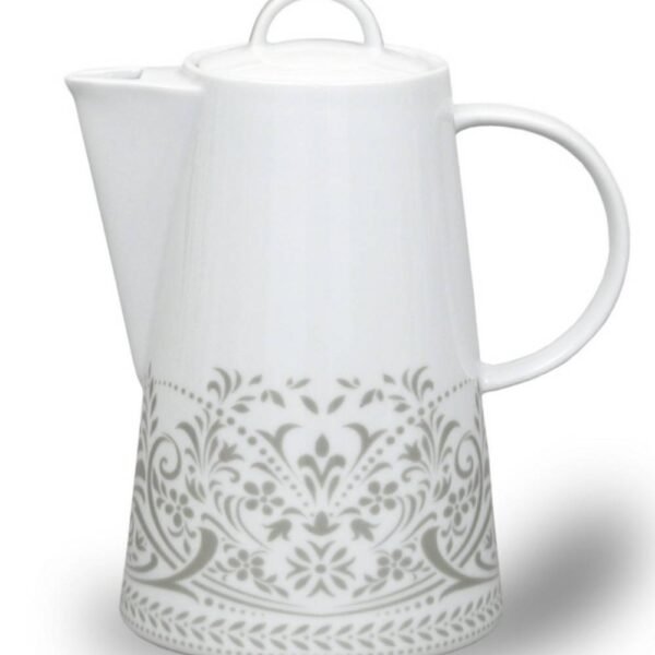 A chic coffee pot will decorate your tea party