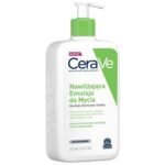 CeraVe, увлажняющая очищающая эмульсия, 473 мл, CeraVe, moisturizing cleansing emulsion, 473 ml
