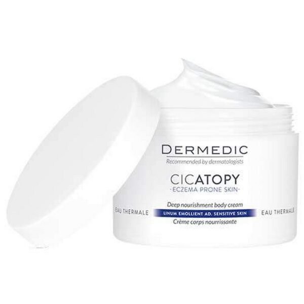 The product eliminates 6 symptoms of chronically dry and atopic skin