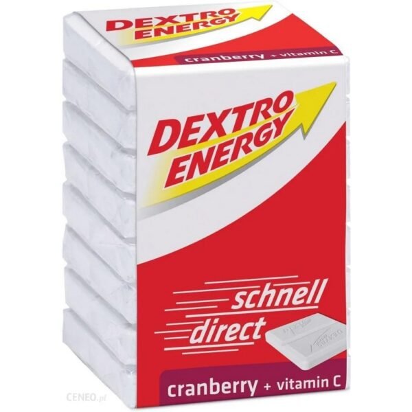 Применение Dextro Energy Cranberry, таблеток витамина С