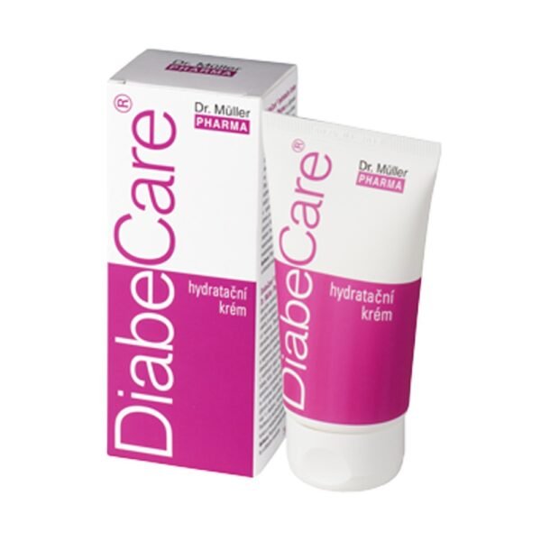 Moisturizing cream, specially developed for the care of dry and sensitive skin of diabetics.