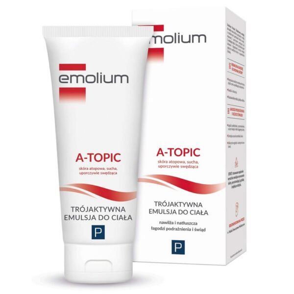 Emolium body emulsion is a specialized emollient intended for comprehensive care of rough, cracked and excessively dry skin.