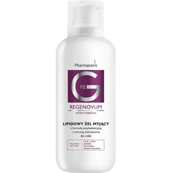 Pharmaceris G REGENOVUM Lipid cleansing  gel effectively and gently cleanses the skin of the entire body.