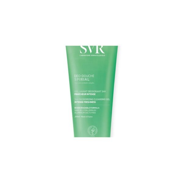 Washing gel with deodorant properties provides effective protection against the formation of unpleasant sweat odors.