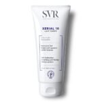 SVR Xerial 10 Lait Corps Body Milk is supportive in the treatment of psoriasis and ichthyosis.