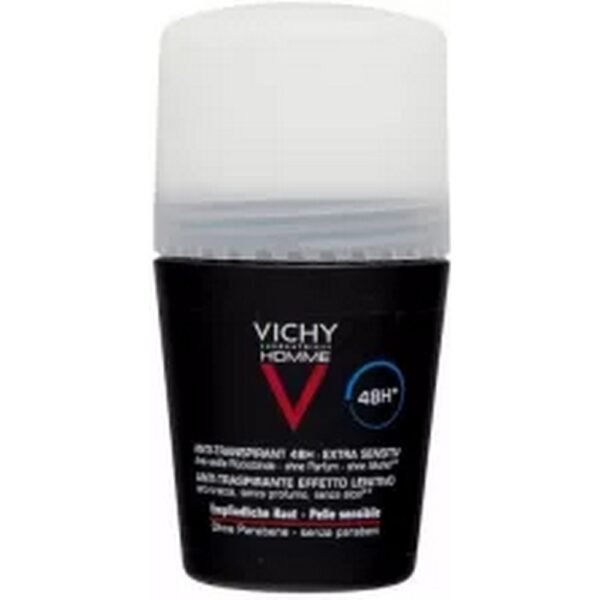 Vichy Homme antiperspirant is a high-quality product for men that provides 48-hour protection against sweating.