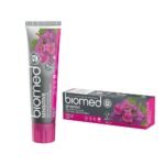 98% natural toothpaste with BIO certification to reduce tooth sensitivity and strengthen tooth enamel. Antibacterial and antioxidant effect.