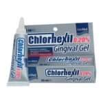 Antibacterial gel with  0.20% for local application. Treats light trauma, ulcers, acute inflammation, reduces bleeding. Reduces plaque formation. Long-term relief. Suitable for periodontitis, for implants.
