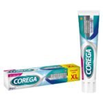 Fixing cream firmly fixes partial and full prostheses. Provides reliable fixation for up to 12 hours.