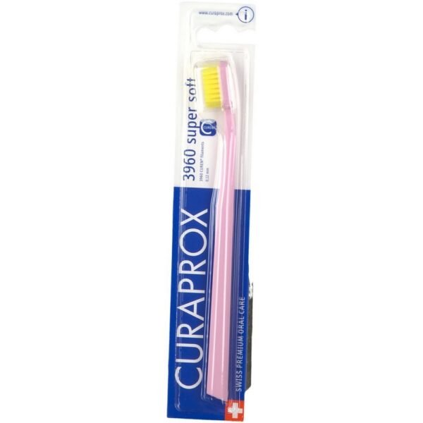 By using Curaprox Sensitive series toothbrushes, your tongue will soon know the difference, your teeth will be smooth, clean and naturally whiter. Curaprox CS 3960 is intended for..._x000D_