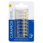 An interdental brush is intended for ideal cleaning of interdental spaces. The "Prime" series is suitable for 95% of users.