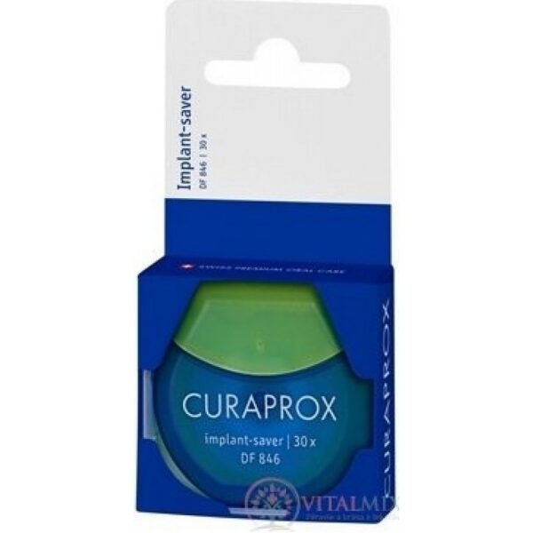 Dental floss for cleaning implants