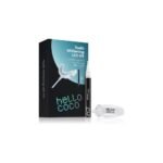 LED teeth whitening kit Hello Coco PAP+ quickly and effectively whitens teeth, removes unwanted stains and strengthens tooth enamel.