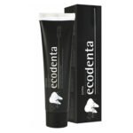 Toothpaste of natural origin, which is black in color, but still has a whitening effect on unwanted pigmentation of the teeth.