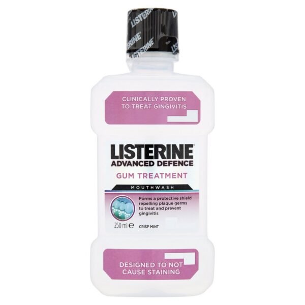 Gum Therapy professional mouth rinse reduces bleeding gums and relieves gum disease without staining your teeth.