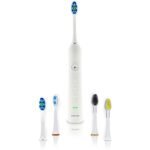 Sound technology creates a mixture of paste, water and tiny bubbles that penetrate hard-to-reach places and clean them several times faster than a regular toothbrush