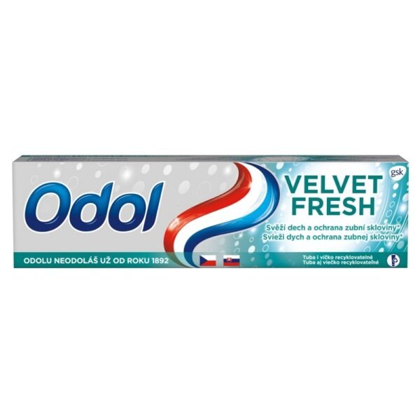 dol Velvet Fresh помогает восстановить естественную белизну зубов, реминерализует, укрепляет и помогает защитить зубную эмаль.