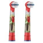 Replacement head for the Star Wars themed electric toothbrush. The special soft ExtraSoft bristles will be gentle and at the same time gentle on children's teeth.