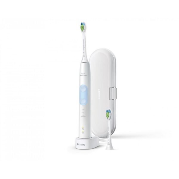 It is specially designed for gentle care of sensitive teeth and gums. Safely cleans in 3 modes: daily mode, tooth whitening and gum care.