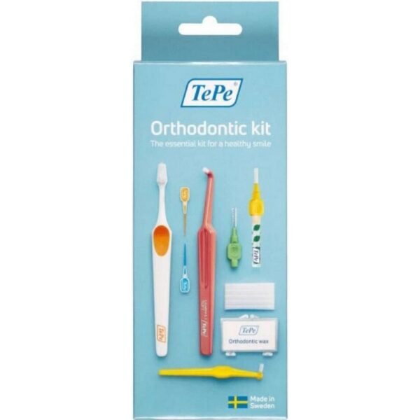 Set for the care of teeth and gums during orthodontic treatment