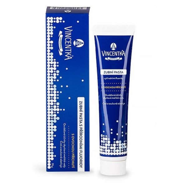 Vincentka® toothpaste - unsalted toothpaste with natural minerals, cleans and treats at the same time.