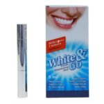 Try a pen for teeth whitening that contains a gel used for professional whitening.