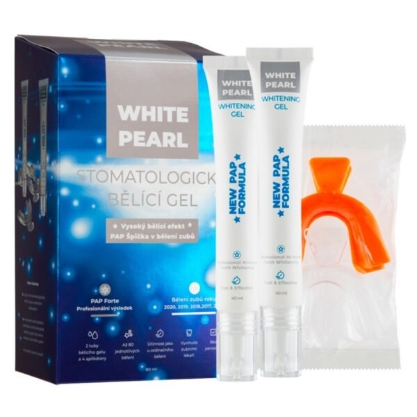 White Pearl whitening gel helps to achieve a snow-white and healthy smile.