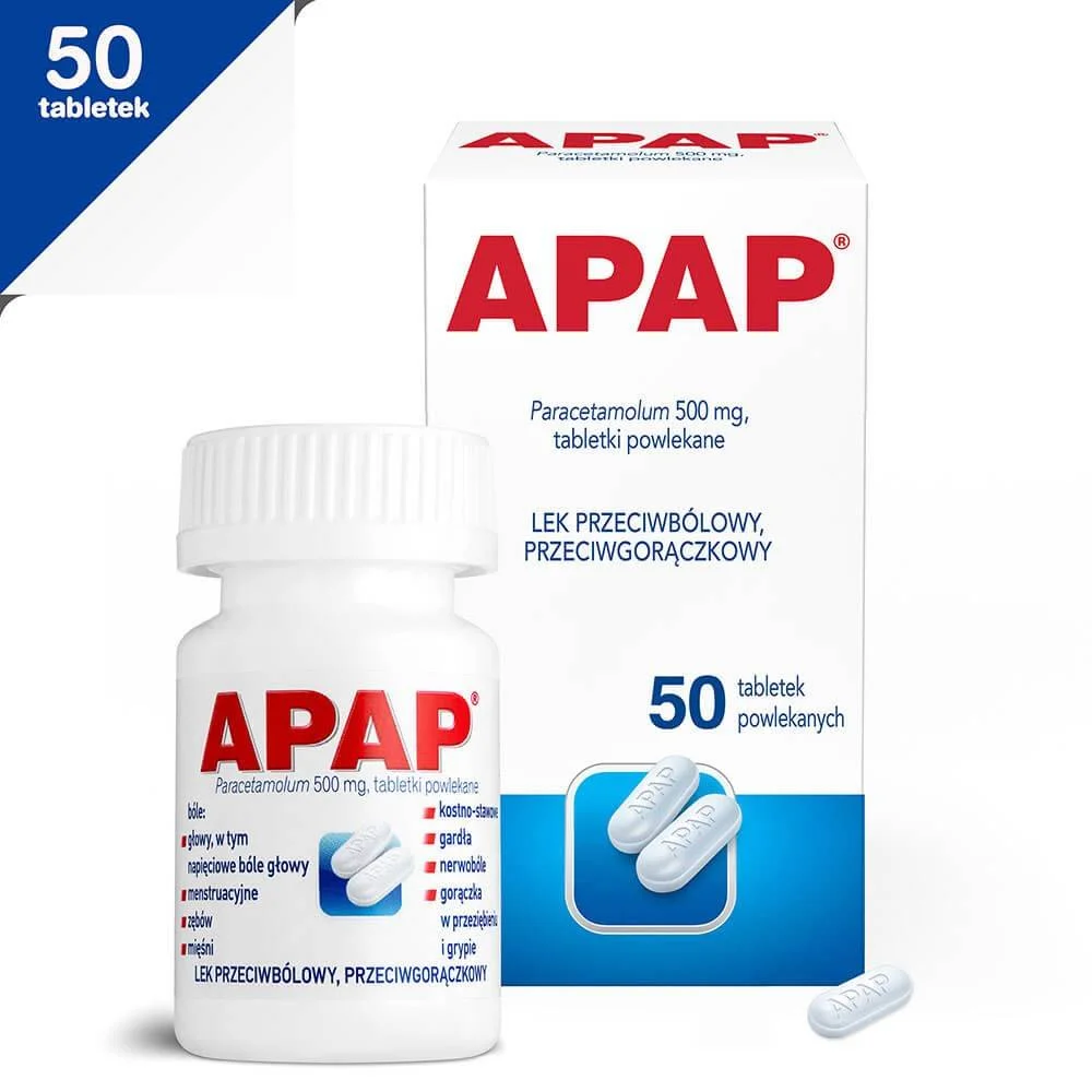 APAP REGULAR 50 tablets, APAP REGULAR 50 tablets, USP Health