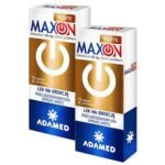 Maxon Forte tablets are used to treat erectile dysfunction in adult men.