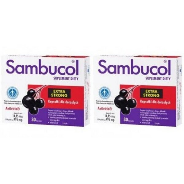 Sambucol Extra Strong is a dietary supplement containing a composition of ingredients that support the functioning of the immune system.