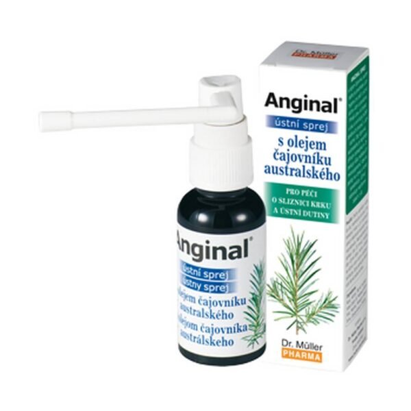 Sore throat - Bionorica ANGINAL throat spray with Tea Tree,
