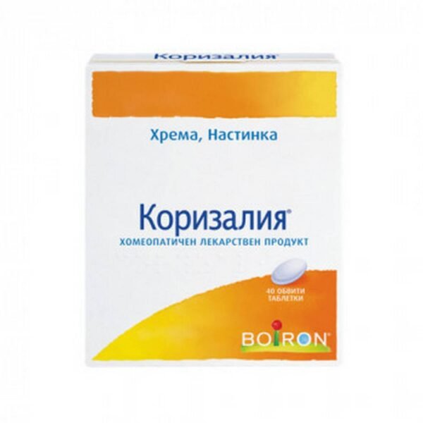 Runny nose - Boiron CORIZALIA for colds and flu tablets,