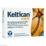Keltican ® forte is a dietary food for special medical purposes (complementary balanced diet) for the treatment of spinal syndromes, neuralgia and polyneuropathies.