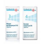 Reducing high fever - DHU SCHÜSLER SALTS AT HIGH TEMPERATURE COMBINATION / No. 3, No. 4,