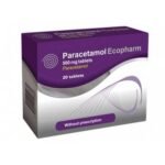 ECOPHARM PARACETAMOL таблетка 500 мг, 20-ECOPHARM PARACETAMOL tableta de 500 mg, 20