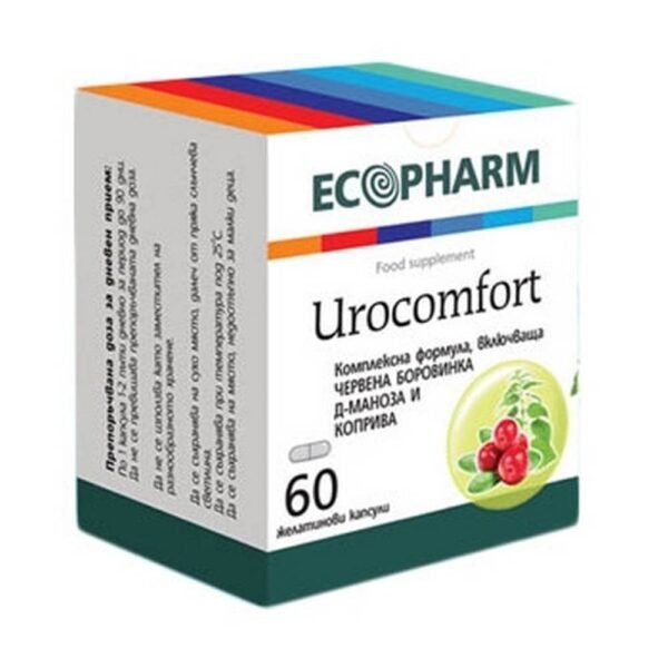 Urinary tract infections – ECOPHARM UROKOMFORT for urinary tract infection capsules,