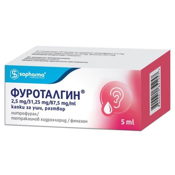 Urinary Tract Pain and Discomfort-SOPHARMA,FUROTALGIN DROPS, 5ML X 1, Urinary Infections Urinary Infections-SOPHARMA,FUROTALGIN DROPS, 5ML X 1, Prevention of Urinary Tract Complications-SOPHARMA,FUROTALGIN DROPS, 5ML X 1, Difficulty in Urinary Flow-SOPHARMA,FUROTALGIN DROPS, 5ML X 1