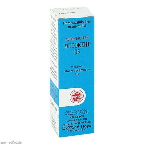 The MUCOKEHL drops D5 are a liquid dilution of Sanum-Kehlbeck with the homeopathically prepared mold Mucor racemosus.