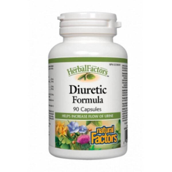 Проблемы с нормальной функцией мочевыводящих путей – Natural Factors DIURETIC FORMULA caps.,