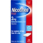 Используйте никотиновые жевательные резинки Nicotinell в течение дня, чтобы облегчить тягу к никотину и бросить курить.