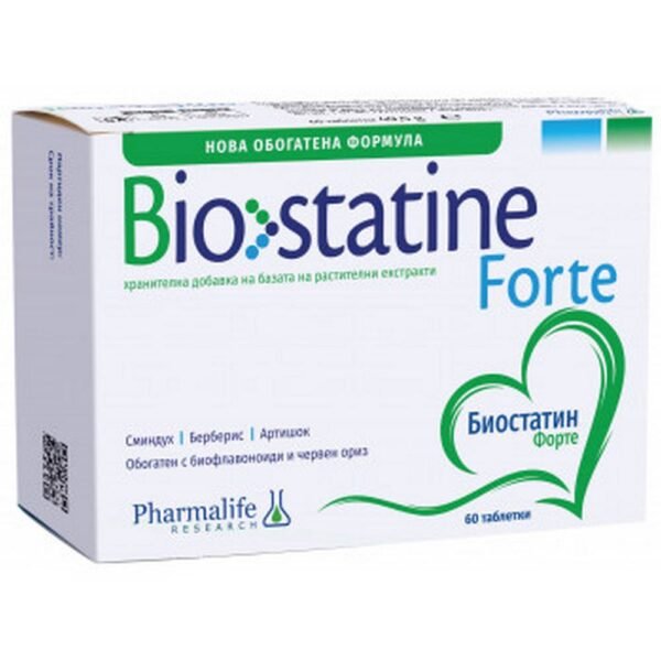 Heart health - Pharmalife BIOSTATIN FORTE for heart and artery health, tablets,