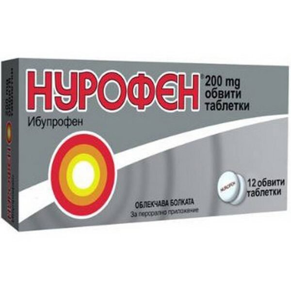 Reducing high fever-Reckitt Benckiser NUROFEN pain reliever tablets 200mg,