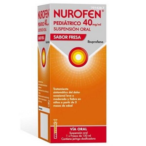 Fever -Reckitt Benckiser Nurofen Pediatric 40 Mg/Ml,