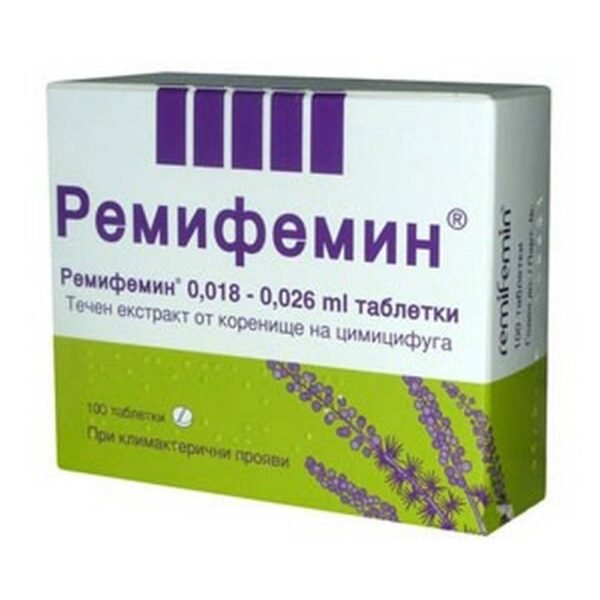 Alleviates Hot Flashes-Remifemin,100,