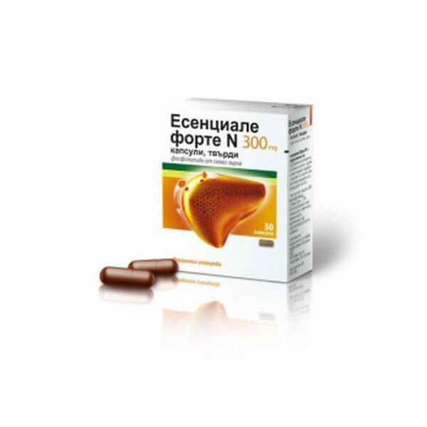 Support for healthy liver function – SANOFI ESSENTIALE FORTE N for a healthy liver capsules 300mg,