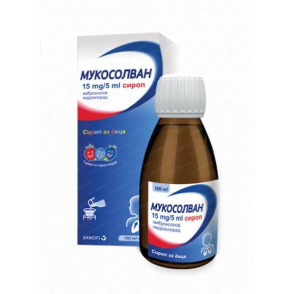Cough exacerbation – SANOFI MUCOSOLVAN® for Children with Cough, Berry Flavor, Syrup 15mg/5ml,