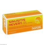Sinusitis Hevert SL tablets are a homeopathic medicine that is primarily used for colds and inflammation of the mouth, throat and sinuses.