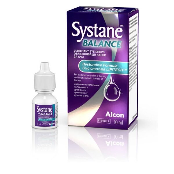 Relieves Dry Eye Discomfort-SYSTAIN BALANCE COLIRR EYE DROPS 10ML, Restores Tear Film Imbalance-SYSTAIN BALANCE COLIRR EYE DROPS 10ML, Soothes Irritated Eyes-SYSTAIN BALANCE COLIRR EYE DROPS 10ML, Prevents Further Dryness and Damage-SYSTAIN BALANCE COLIRR EYE DROPS 10ML