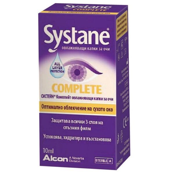 Dry Eye Discomfort-SYSTANE, COMPLETE EYE DROPS , 10ML, Irritation from Contact Lenses-SYSTANE, COMPLETE EYE DROPS , 10ML, Environmental Dryness-SYSTANE, COMPLETE EYE DROPS , 10ML, Environmental Dryness-SYSTANE, COMPLETE EYE DROPS , 10ML