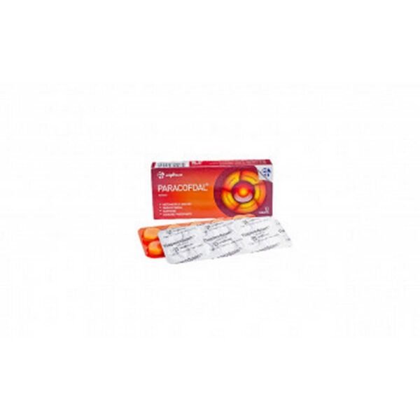 Reducing high fever-Unipharm PARACOFDAL for pain and headache tablets,